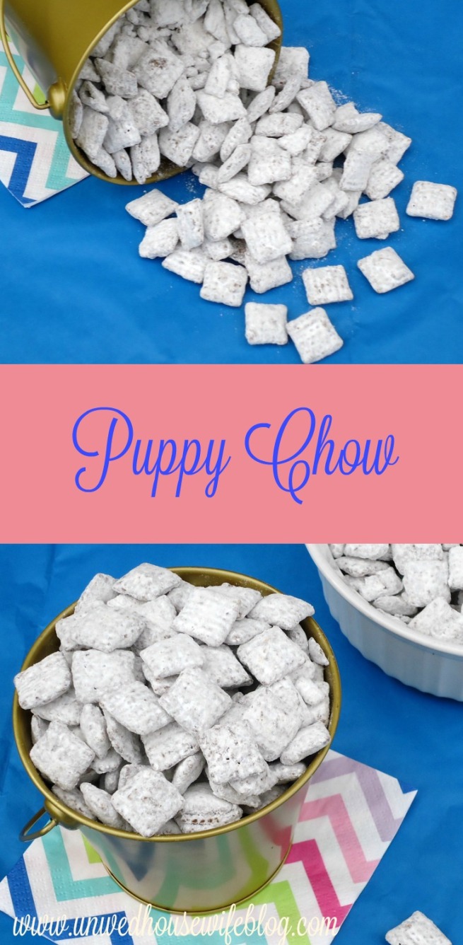 Puppy Chow | Unwed Housewife | Simple, quick, easy dessert recipe that's fun for the whole family!